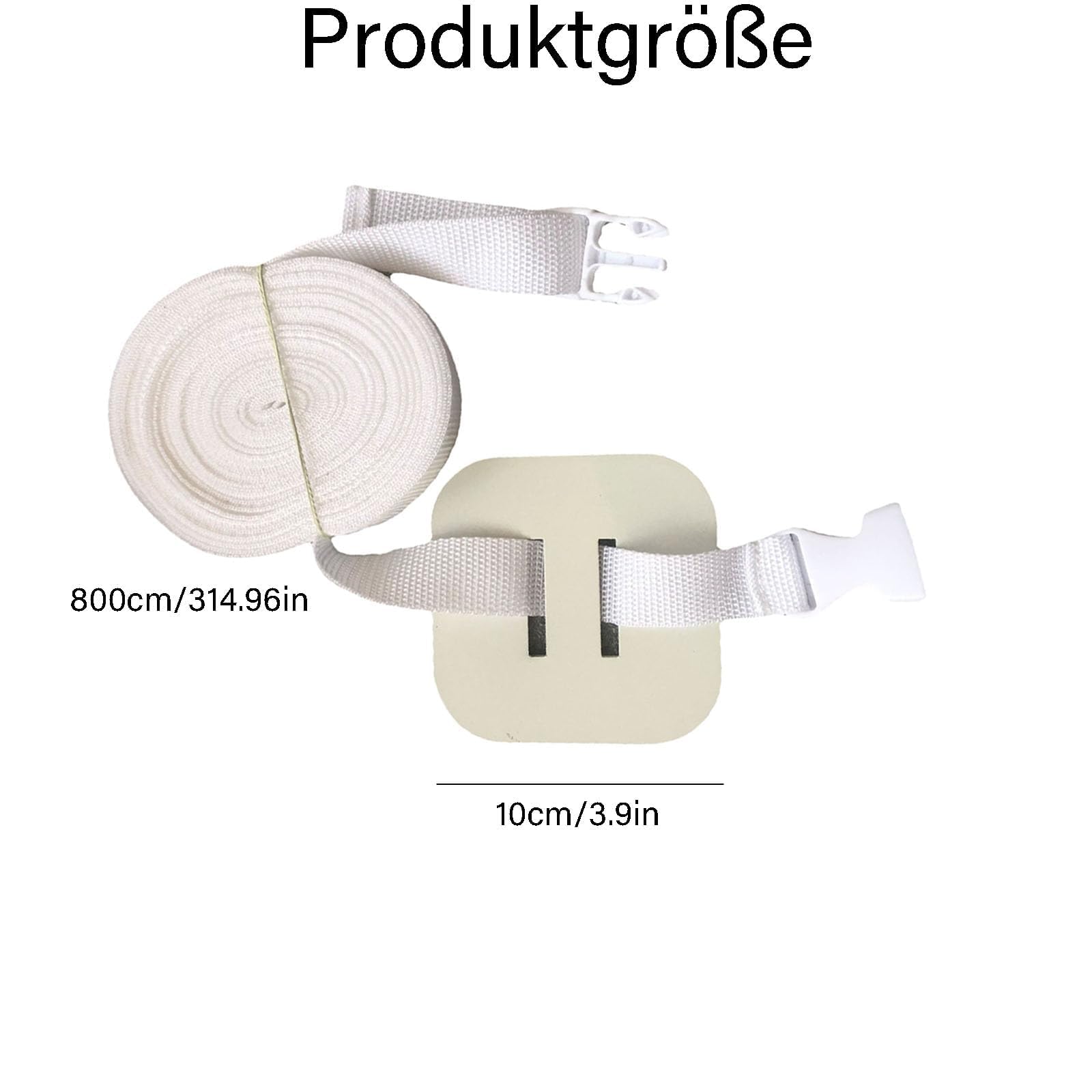 Beistellbett Befestigung,8 M Beistellbetten-Gurt,Gurt Für Boxspringbetten,Befestigung Beistellbett Boxspringbett Geeignet Für Feste Kleine Betten