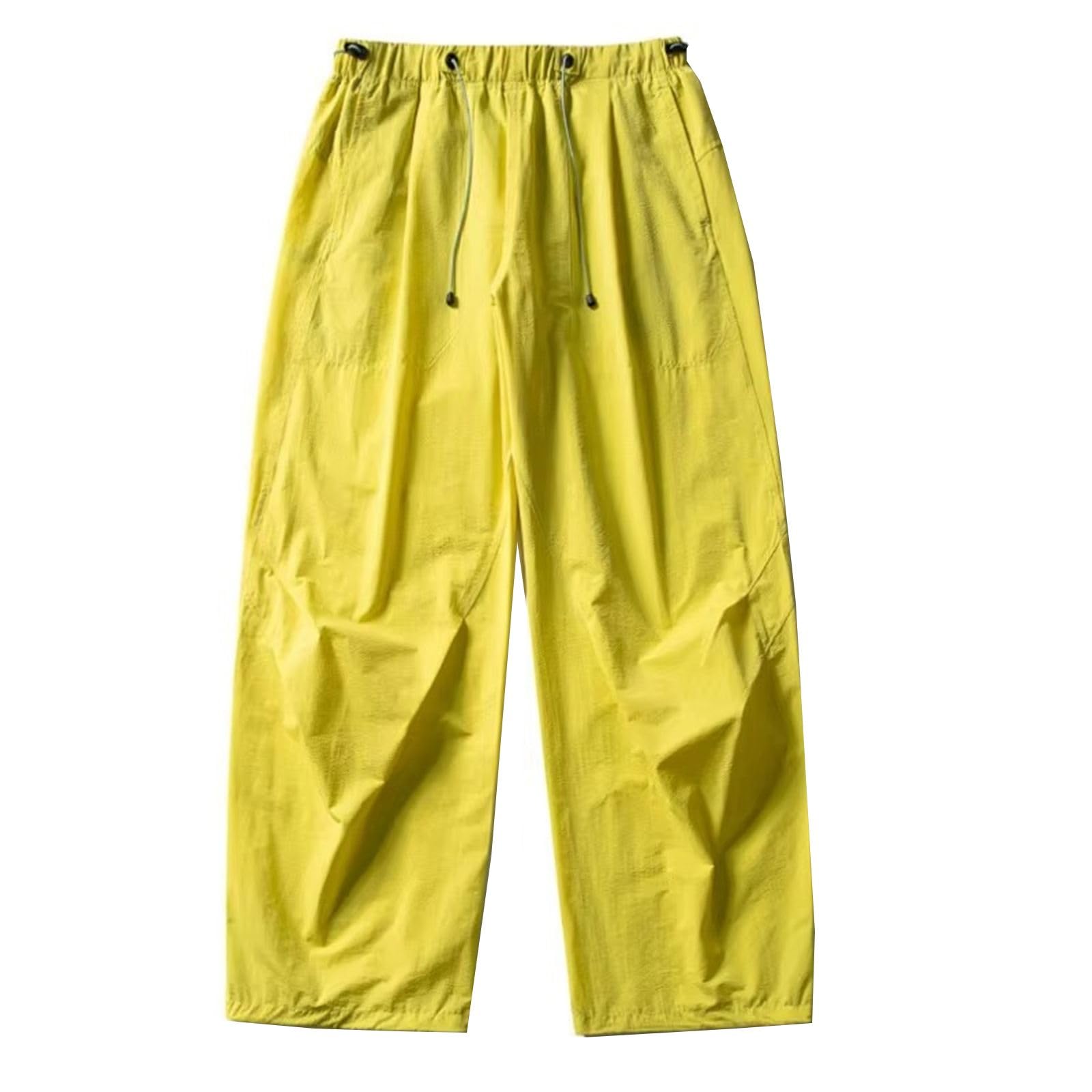 Pantalones de Carga Deportivos para Hombre, Pantalones Unisex Holgados Informales callejeros