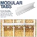 Fulton Woodworking Tools Modular Clamp Rack Assortment with 1 each F-Clamp Rack •1 each Bar/Parallel Clamp Rack and 1 each Pipe Clamp Rack Included, Quick to Align •Pre-Drilled 16 inch on Center