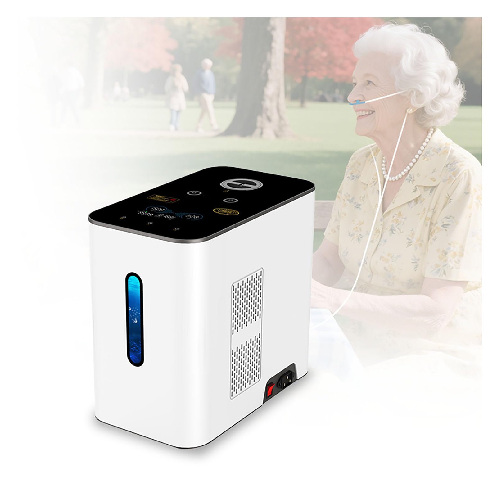 Urządzenie do inhalacji wodorem 500/1000/1500 ml/min Generator wodoru z separacją HO Urządzenie do inhalacji H2 firmy PEM Tech, wysoka czystość 99,99%, dwa wyjścia 1000ml