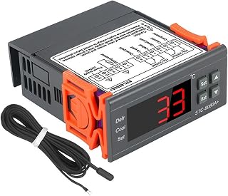10pcs Timed Defrosting Refrigeration Electronic Temperature Controller Cake Meat Cabinet Freezer Digital Display
