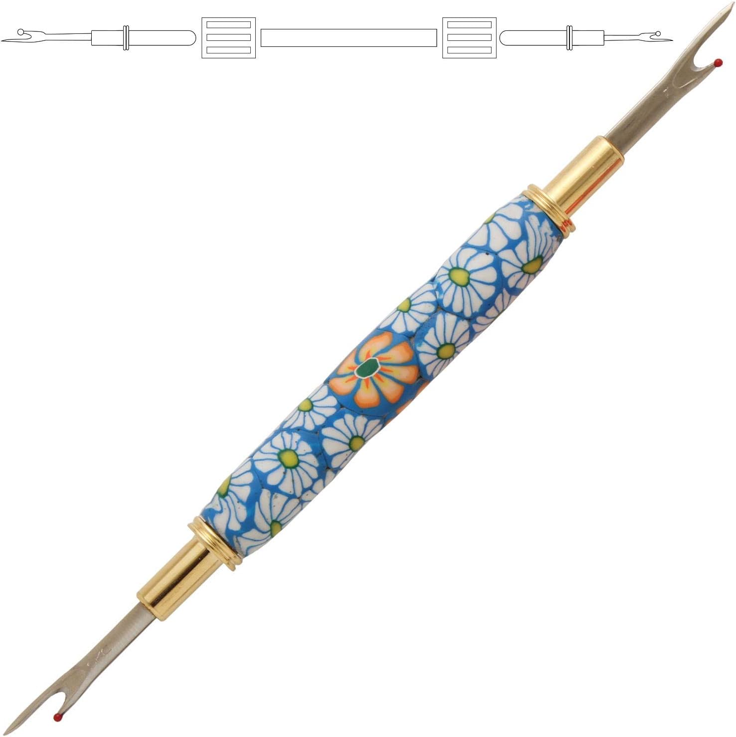 Penn State Industries PKSR224 Large & Small Blades Seam Ripper Kit Woodturning Project (10, Gold)