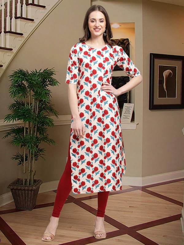 Image of Pinkmint Kurti for Women, Kurta for Women, Kurti, Digital Printed Kurta, Women's Casual Kurta, Kurta Set, Office Wear Kurta, Straight Kurta, Kurta Combo
