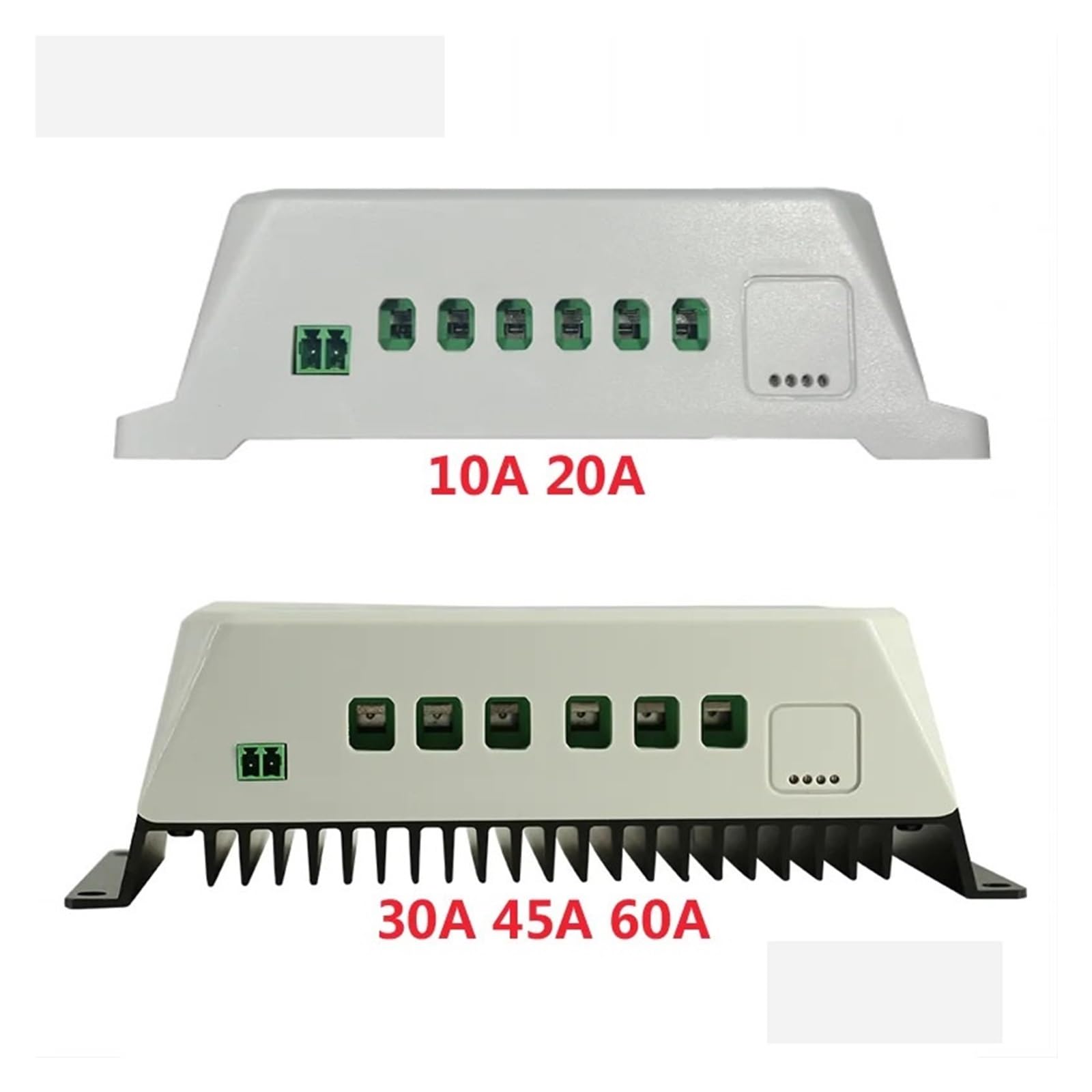 Regolatore di Carica Pannello Solare, 10A20A30A PWM Regolatore di Carica Solare 12V24V Auto 45A 60A Regolatore for Il Solare Diaplay LCD Due Porte USB(20A)