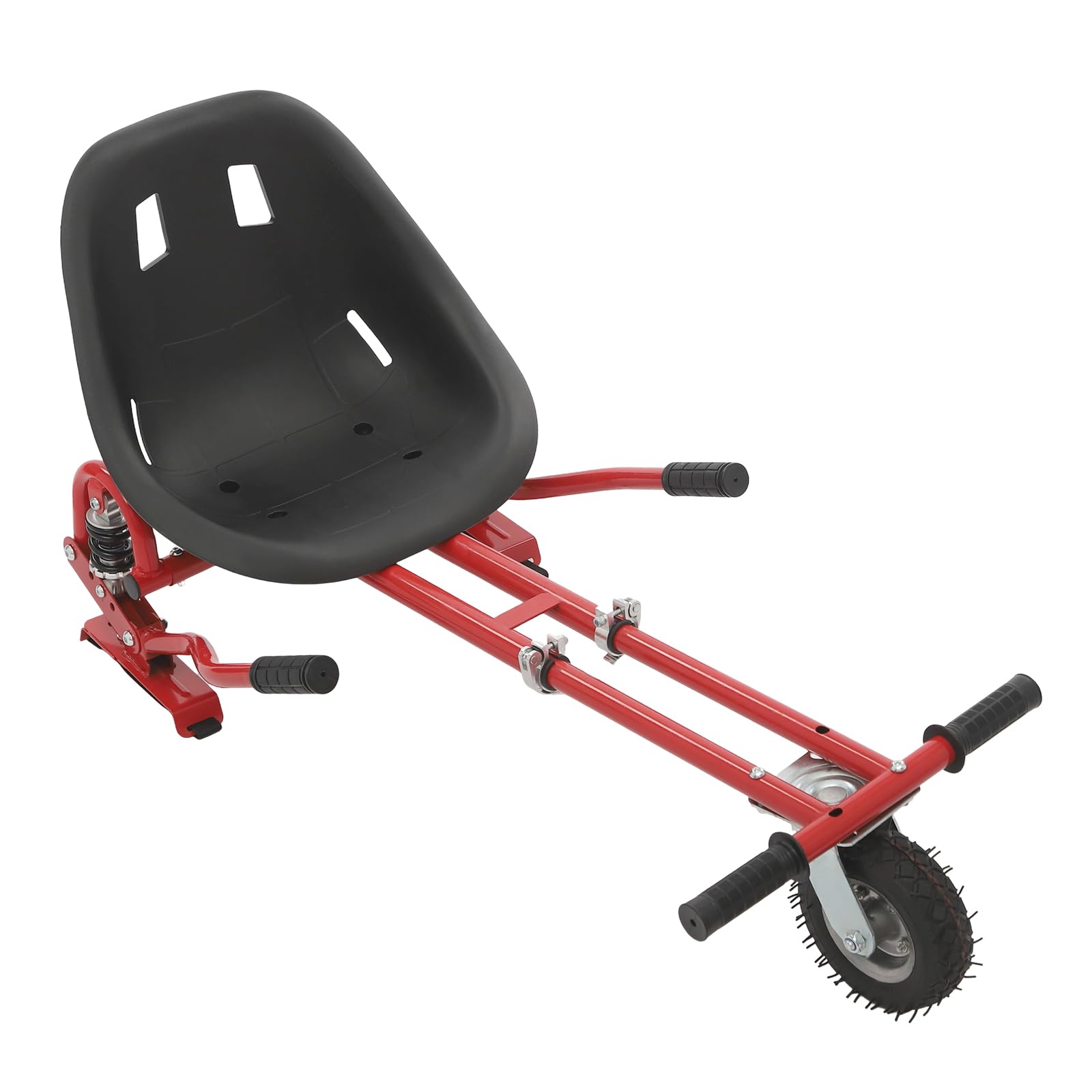 Siège d'hoverboard, accessoire de kart pour hoverboard, double barre, deux ronds, auto-équilibrage, longueur réglable, double absorption des chocs