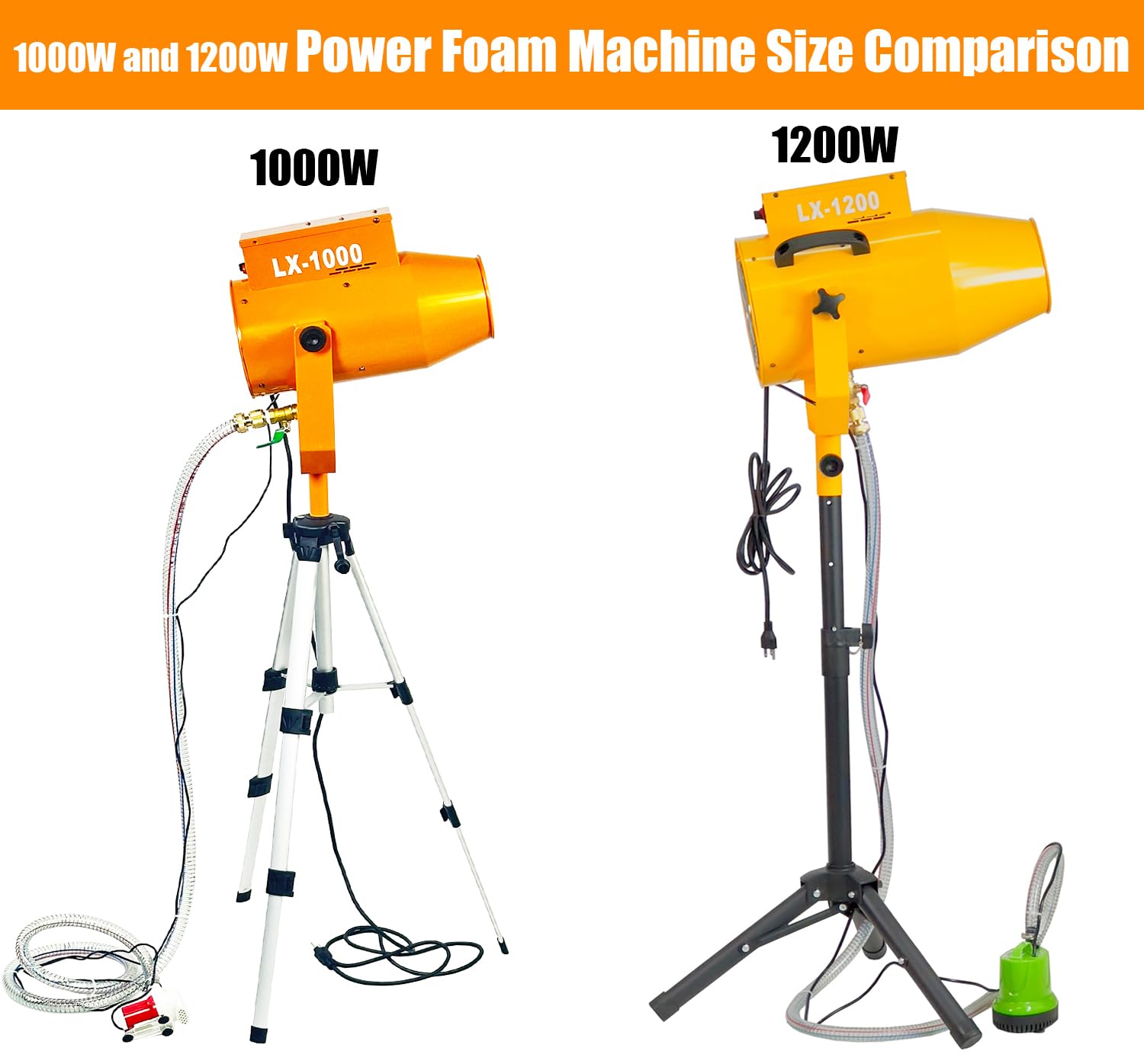 Zummer Machine Snapklik.com : LANGXUN 1000W Summer Foam Party Machine, Water Play Foam ...
