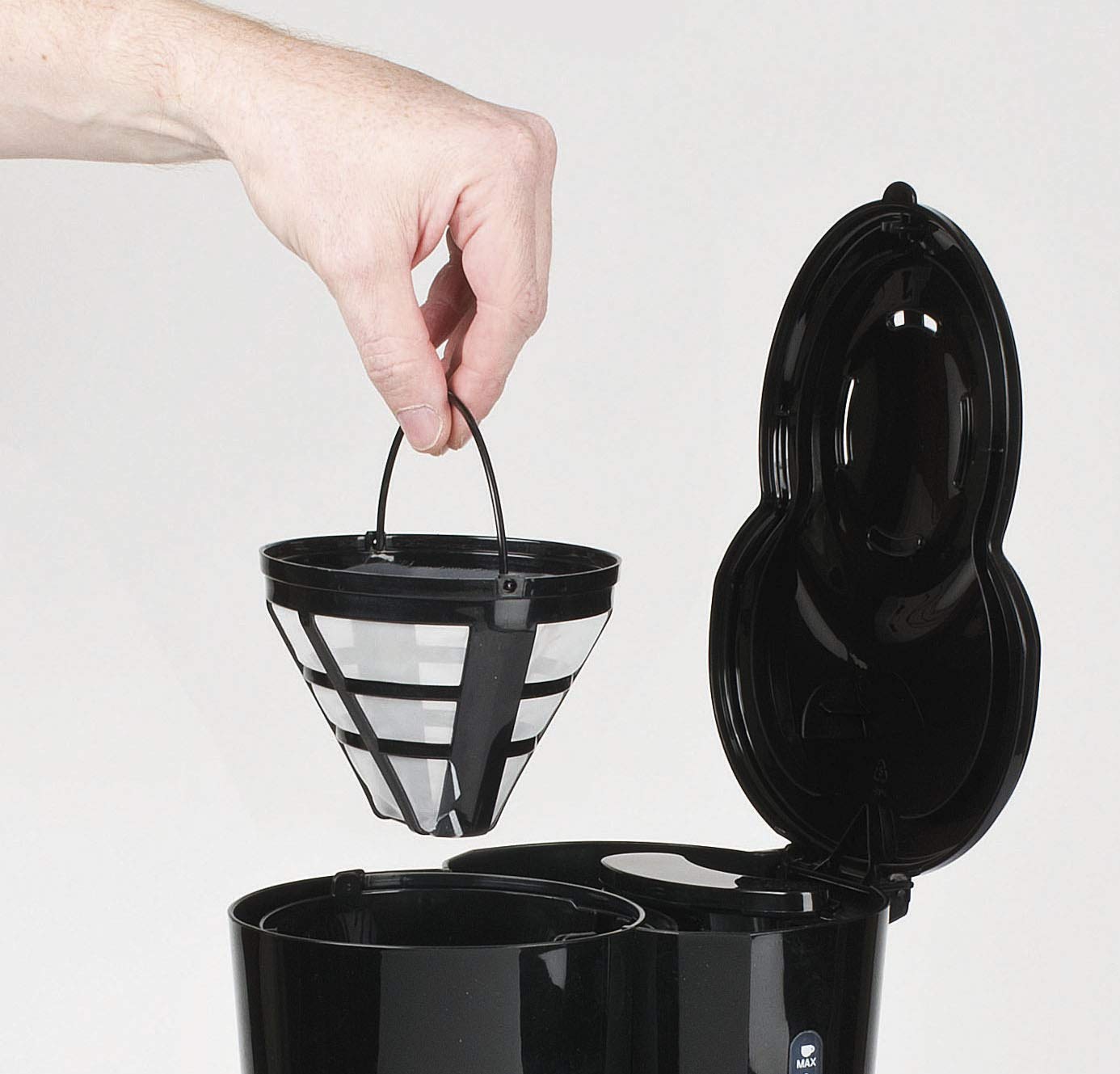 G3 Ferrari Cafè de Lux G10054 - Máquina de café americano, 800 W, 12 tazas, plástico, negro
