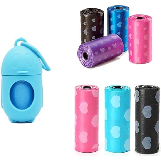 Disposable Diaper Bags 75 Bags + Dispenser