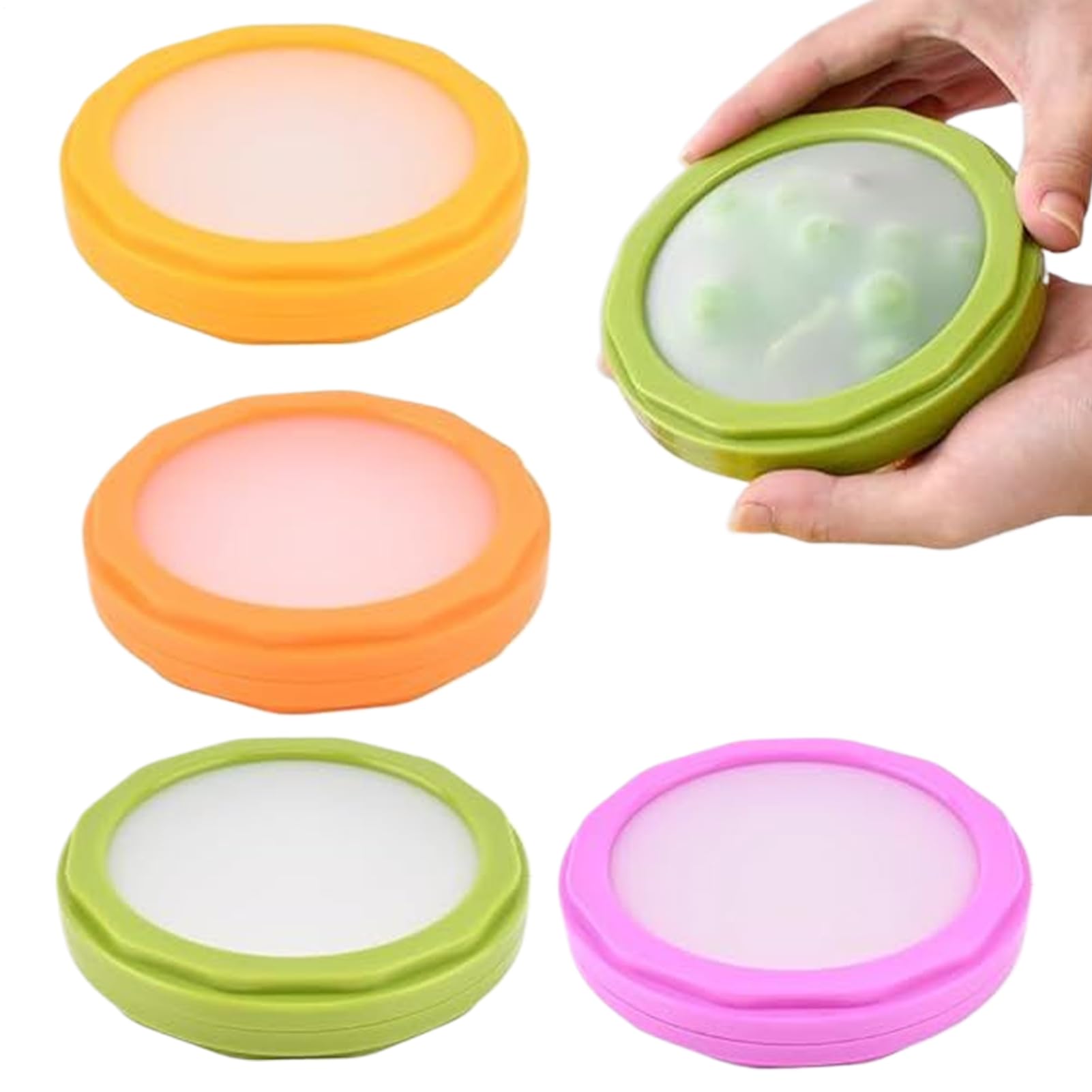 Récipient à avocat en silicone réutilisable pour conservation oignon et salades