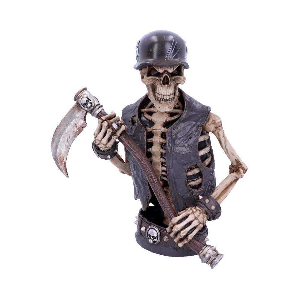 Nemesis Now James Ryman Ride Out of Hell Bust, Black, 30cm