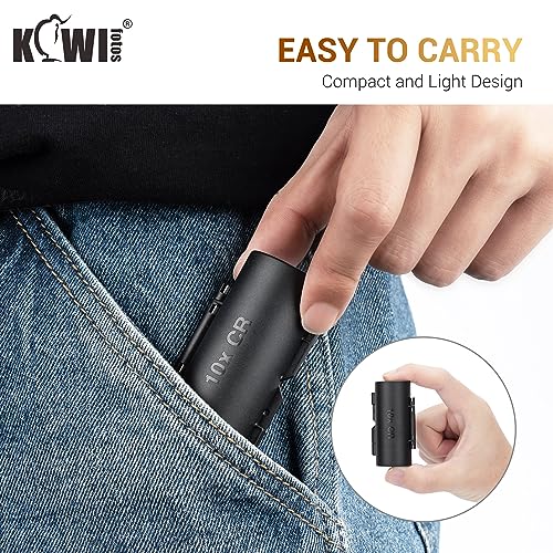 KIWIFOTOS (2 Pack) CR2032 Coin Cell Battery Case Organizer Holds 20pcs CR2032 CR2025 CR2016 CR2320 CR2325 CR2330 CR2335 CR2354 CR2412 CR2430 CR2450 Button Batteries Holder (Battery Not Included)