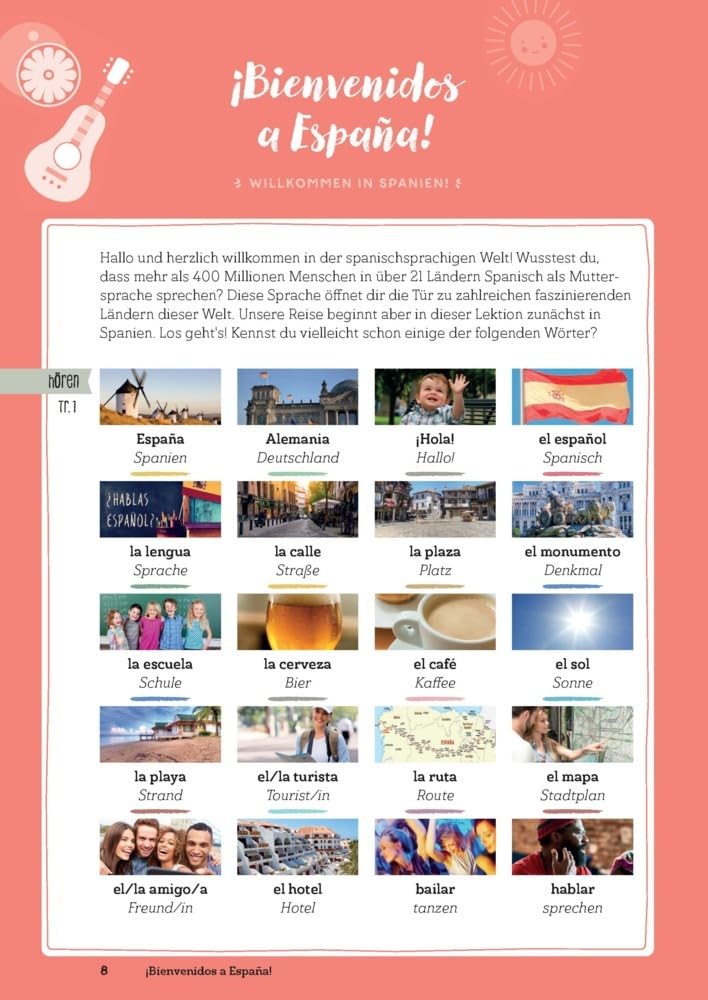 PONS Sprachkurs mit allen Sinnen Spanisch: Spanisch lernen mit MP3-Download