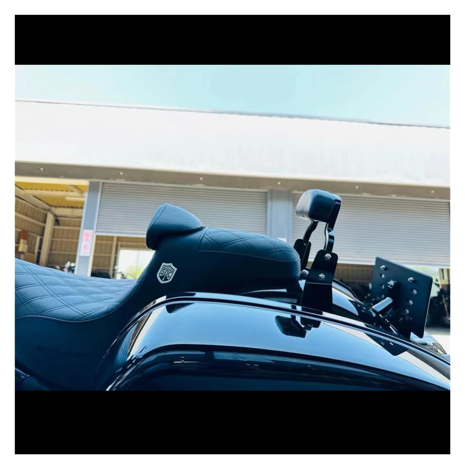 motocyklowy Poręcz Pasażera z Tyłu Pasuje do Softail LOW Rider S ST Fxlrs Fxlrst 2018-2024 DS zdejmowane oparcie pasażera Sissy Bar