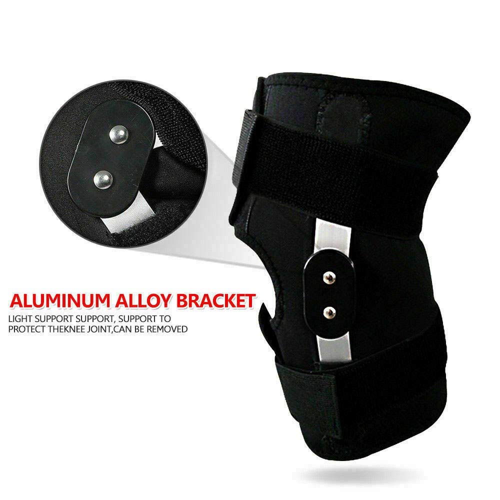 Soporte de Rodillera de rótula Abierta, estabilizadores Laterales de compresión, para ACL hinchado, Lesiones de menisco, Artritis, tendinitis