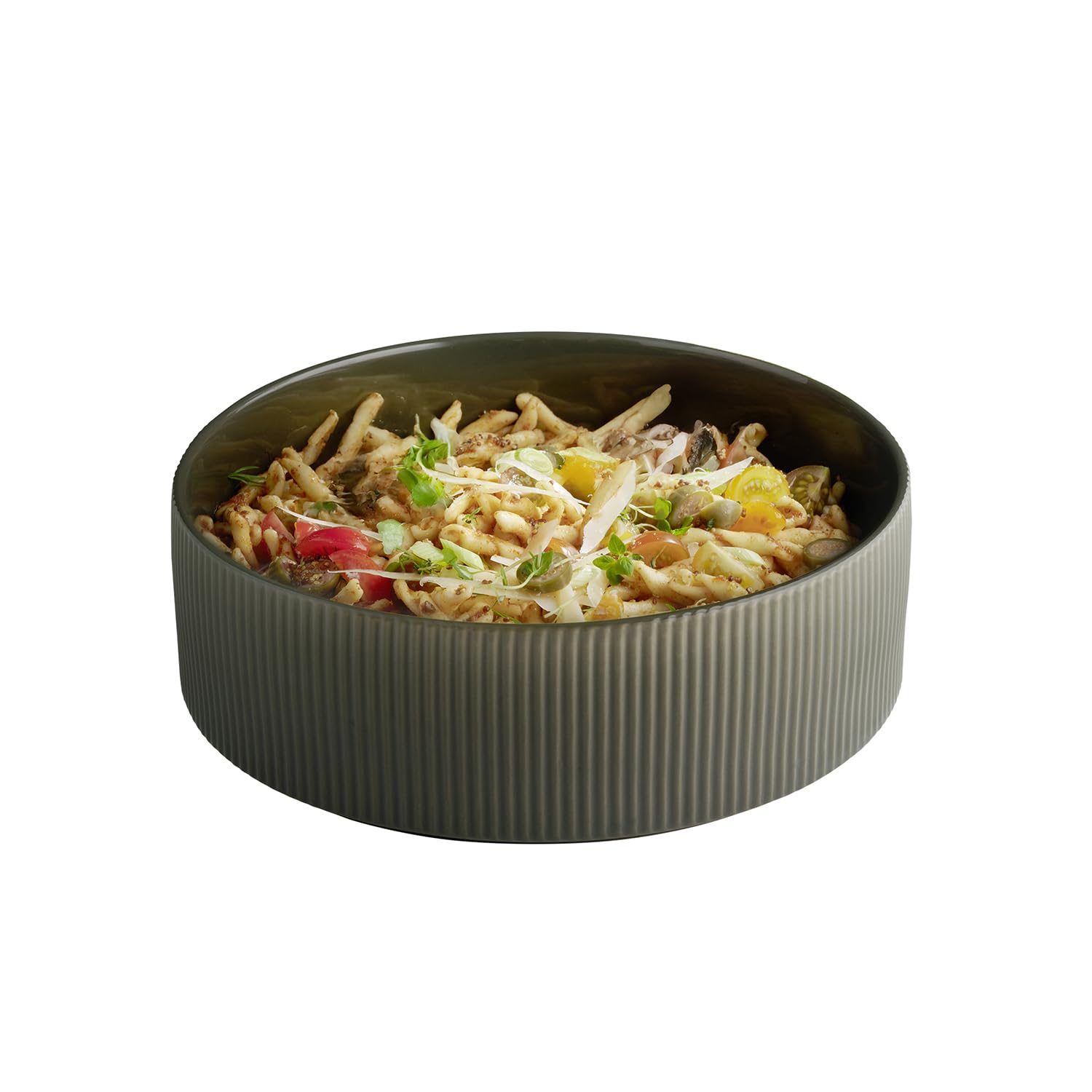 APS 19083 Schale THE GRID - Porzellan mud (braun), Ø 26 cm, 2,5 Liter