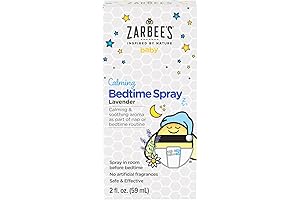 Zarbee's Baby Sleep Spray - Natural Lavender and Chamomile Spray for a Restful Nighttime Routine