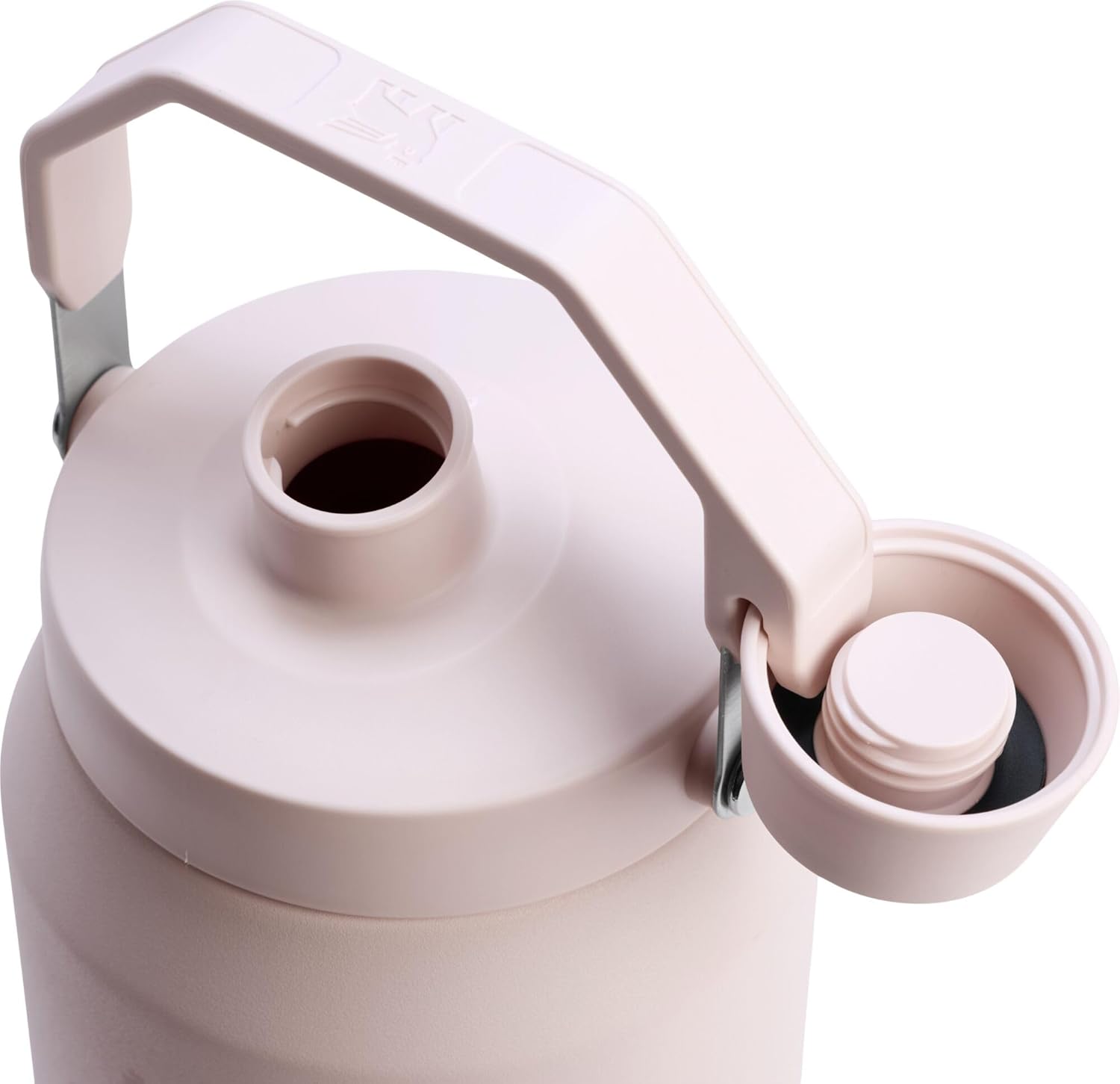 Stanley IceFlow Fast Flow Jug with Handle 64 oz | Twist On Angled Spout Lid | Leakproof for Travel and Sports | Insulated Stainless Steel | BPA-Free | Rose Quartz 2.0