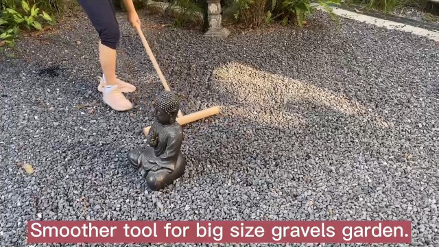 Herramienta Rastrillo Zen para Jardín de 48 pulgadas miniatura 7