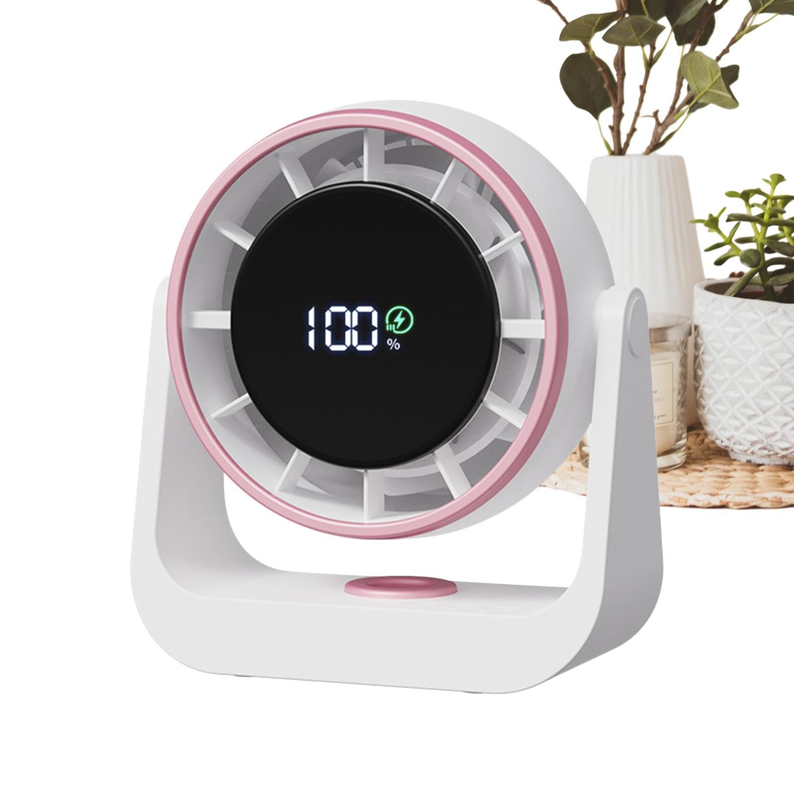 Ventilateur de bureau silencieux pour maison cuisine et voyage