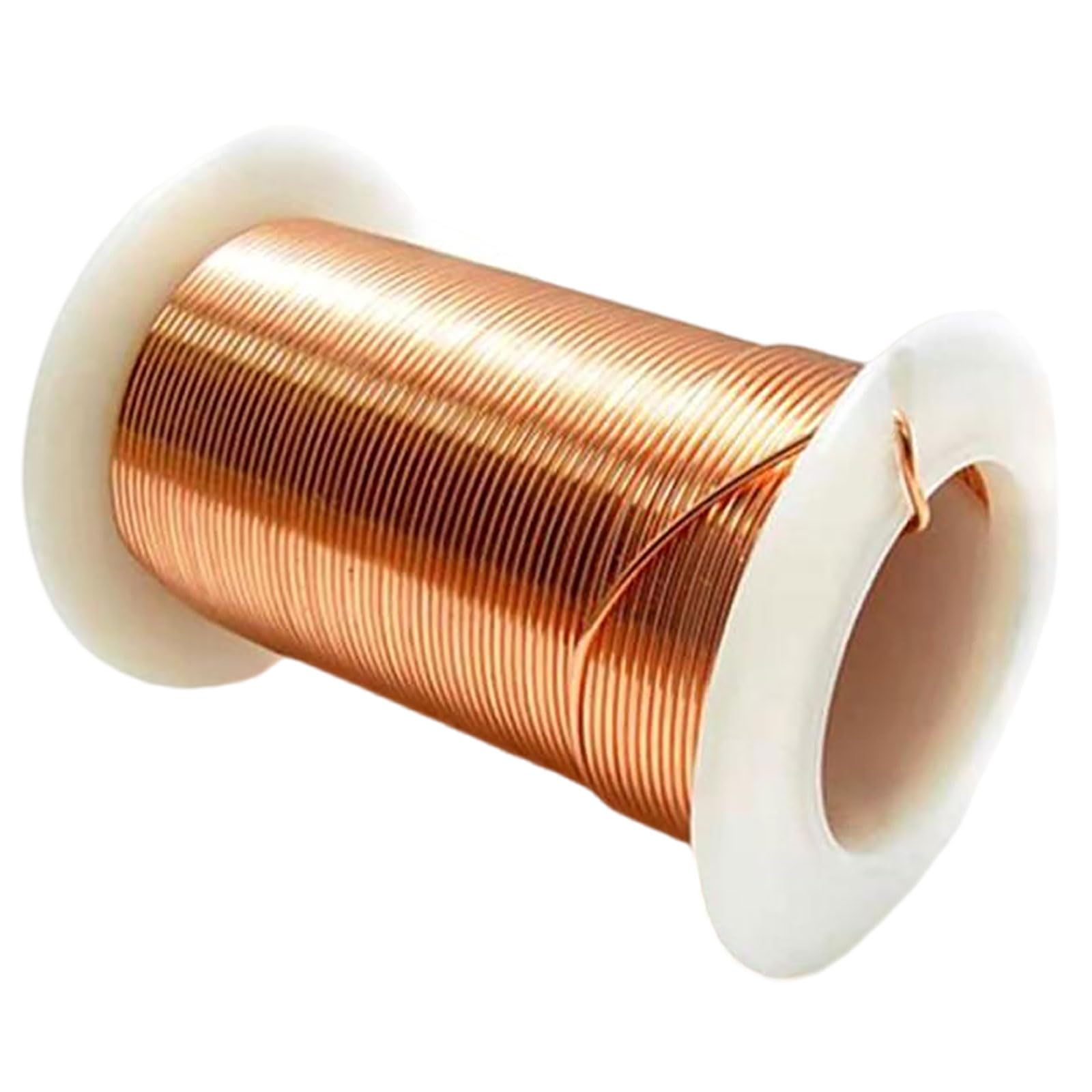 Alambre de cobre suave de 0,8 a 1,5 mm de diámetro, alambre de cobre sólido desnudo de 1 kg para manualidades, joyas, uso eléctrico e industrial (1 mm x 1000 g)