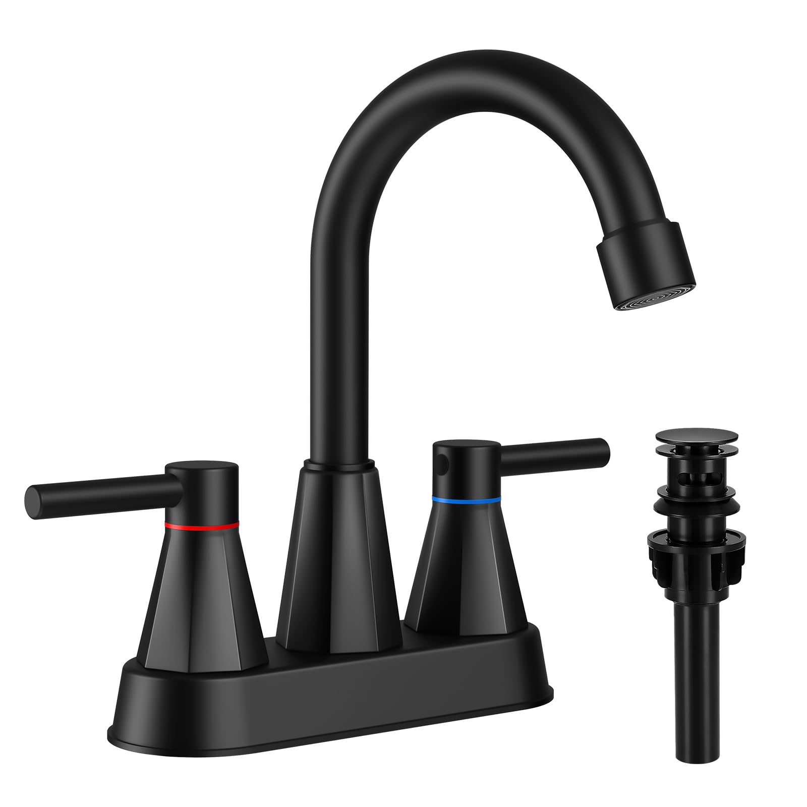 Brushed Gold 2-Handle Bathroom Faucet - FREE SHIPPING -10