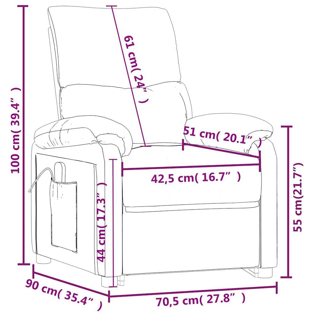 Fauteuil relax électrique rouge vin avec housse en tissu, fonction allongée et dossier réglable, cadre en bois et métal, rembourrage ergonomique, idéal pour le salon, le bureau et le coin