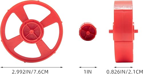 Vista 19 de Dispensador de cinta adhesiva para escritorio, el núcleo se adapta a 1" y 3", con base antideslizante con peso Negro