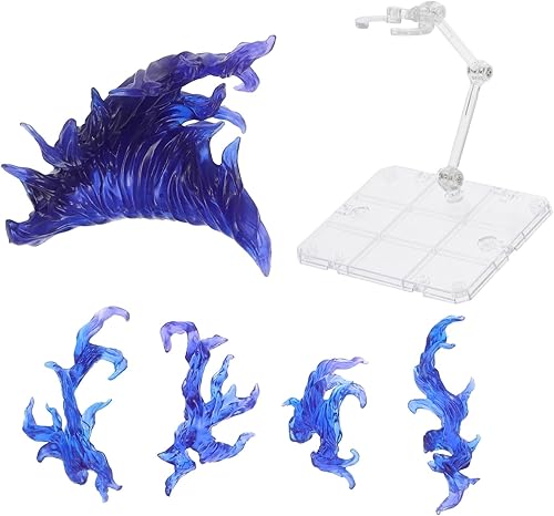 Figuras de acción, figuras de acción, juego de soporte de figura de acción, estante de exhibición para montaje de bricolaje, soporte de modelo de