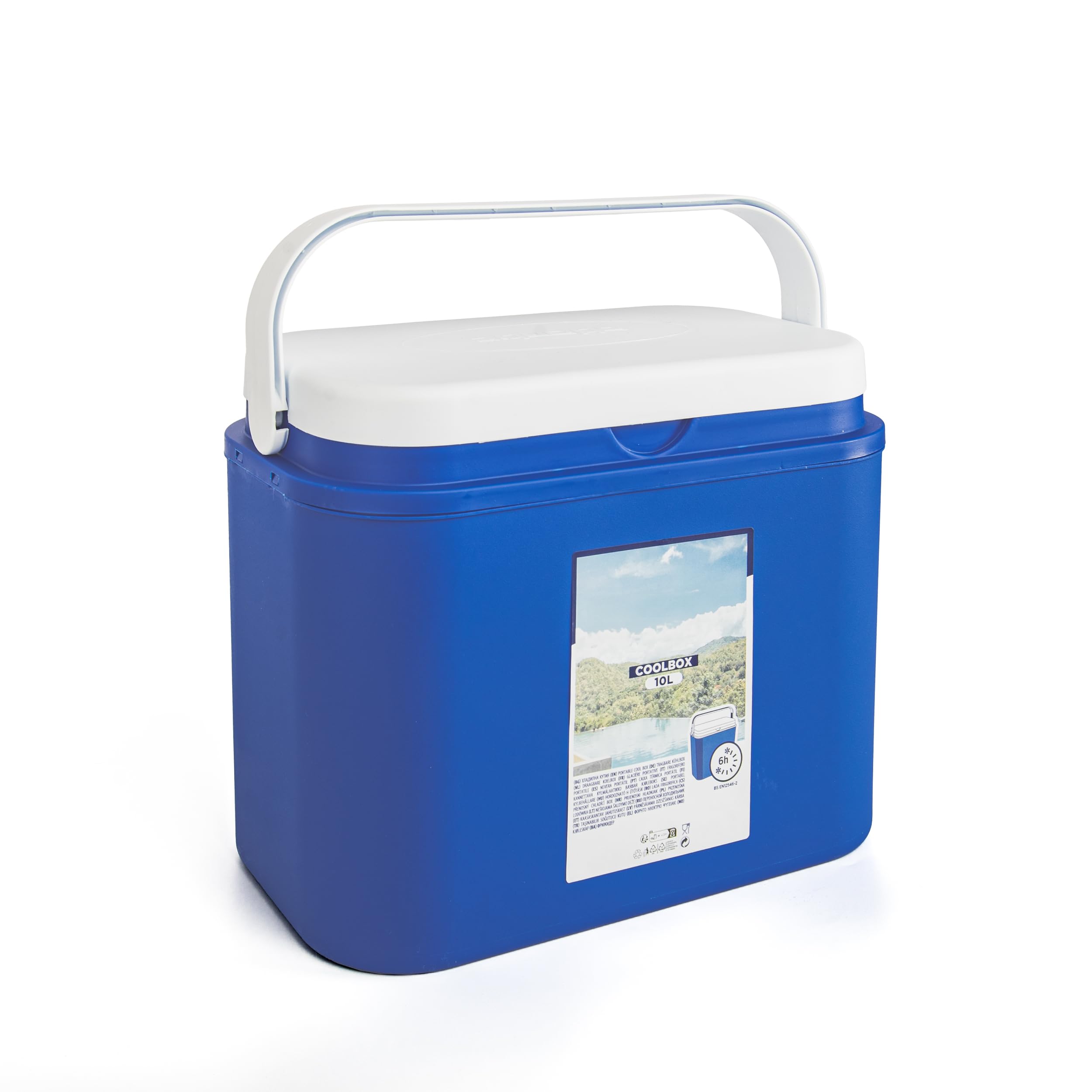 BESCH Nevera Acampada Portátil 10-30 litros con Asa - Mini Nevera Porta Alimentos Bebidas para Playa, Camping, Picnic