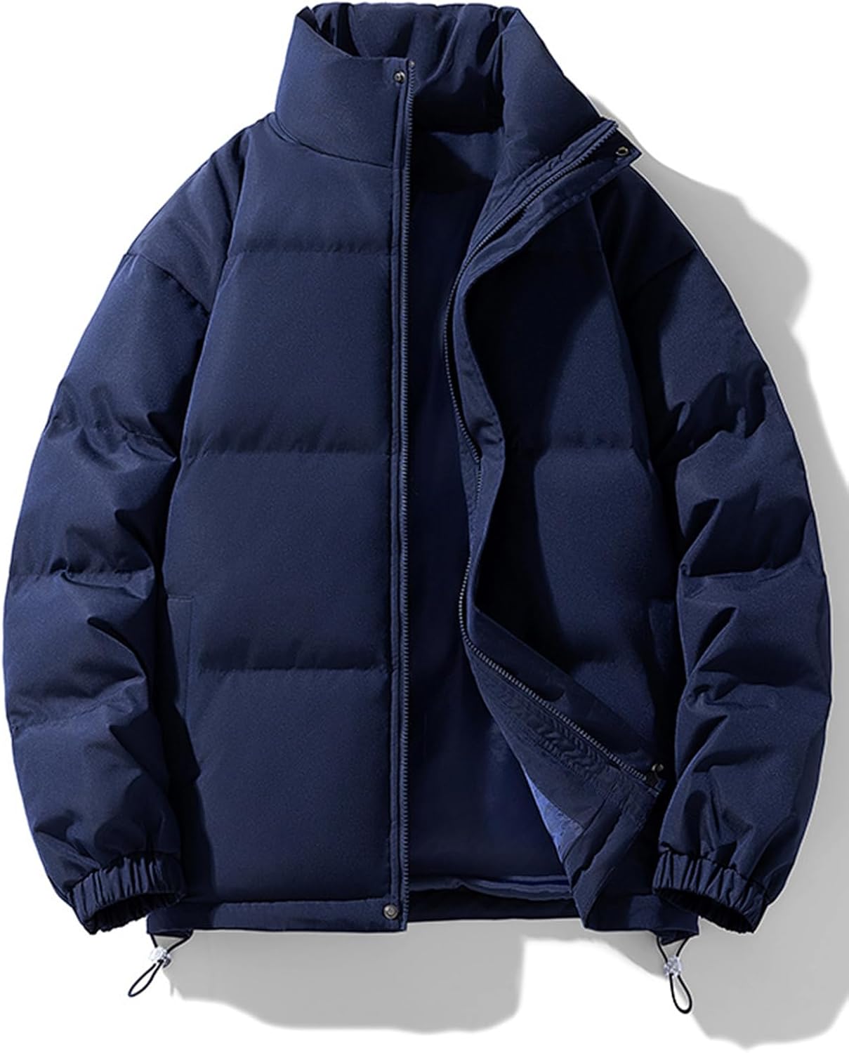 [G7LZ] ダウンジャケット メンズ ダウンコート 軽量 防風 冬物 冬服 アウター 大きいサイズ ハイネック スタンドカラー 防