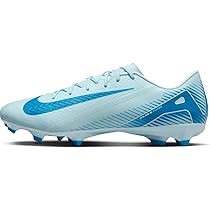 Nike Zoom Vapor 16 Academy FG, MG, Sneaker Uomo, Glacier Blue Blue Orbit, 45 EU