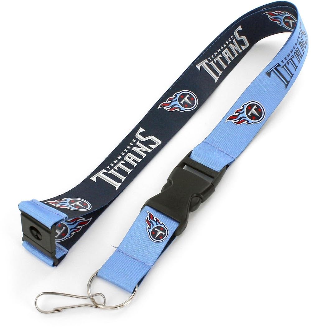 aminco NFL Tennessee Titans Reversible Lanyard Navy, 6 โ image 1