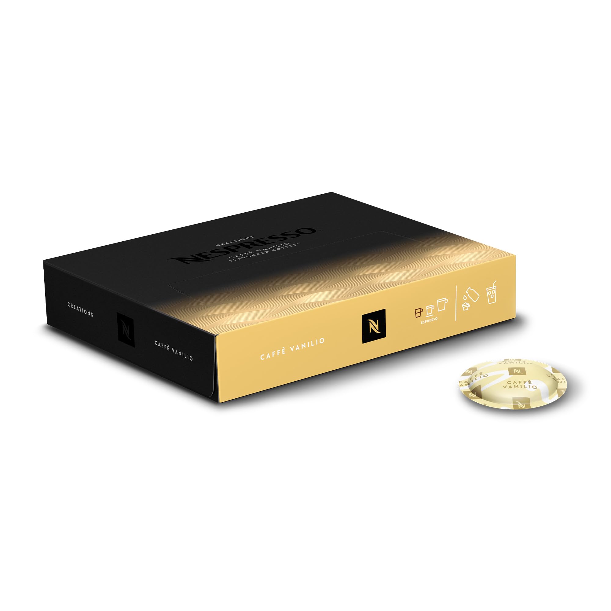 Nespresso Pro Cápsulas Cápsulas – 50 x Espresso Vanilla – Original – para máquinas comerciales
