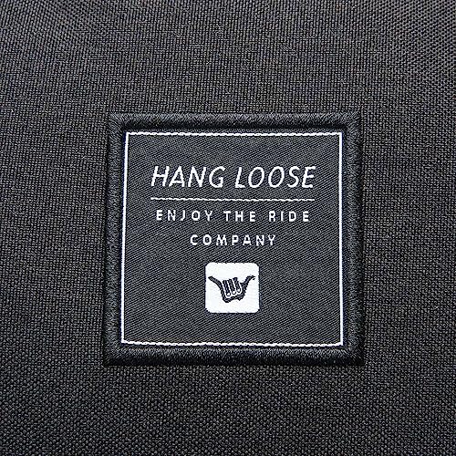 Mochila Poliéster Resistente Hang Loose Unissex Vermelha/Preta