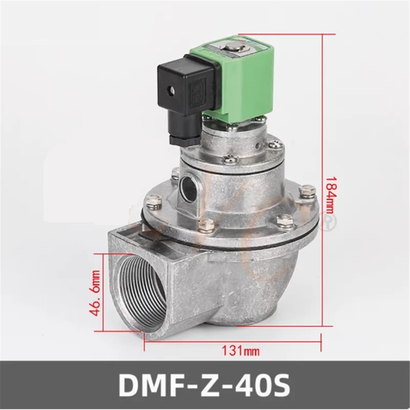 1 szt. Elektromagnetyczny zawór impulsowy DMF-Z-20/25/40S/50S/62S/ kątowy zawór elektromagnetyczny DC24V AC220V membranowy filtr workowy (50S 2 cale DC24V)