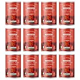 by Amazon Plum Peeled Tomatoes, 400g, Pack of 12