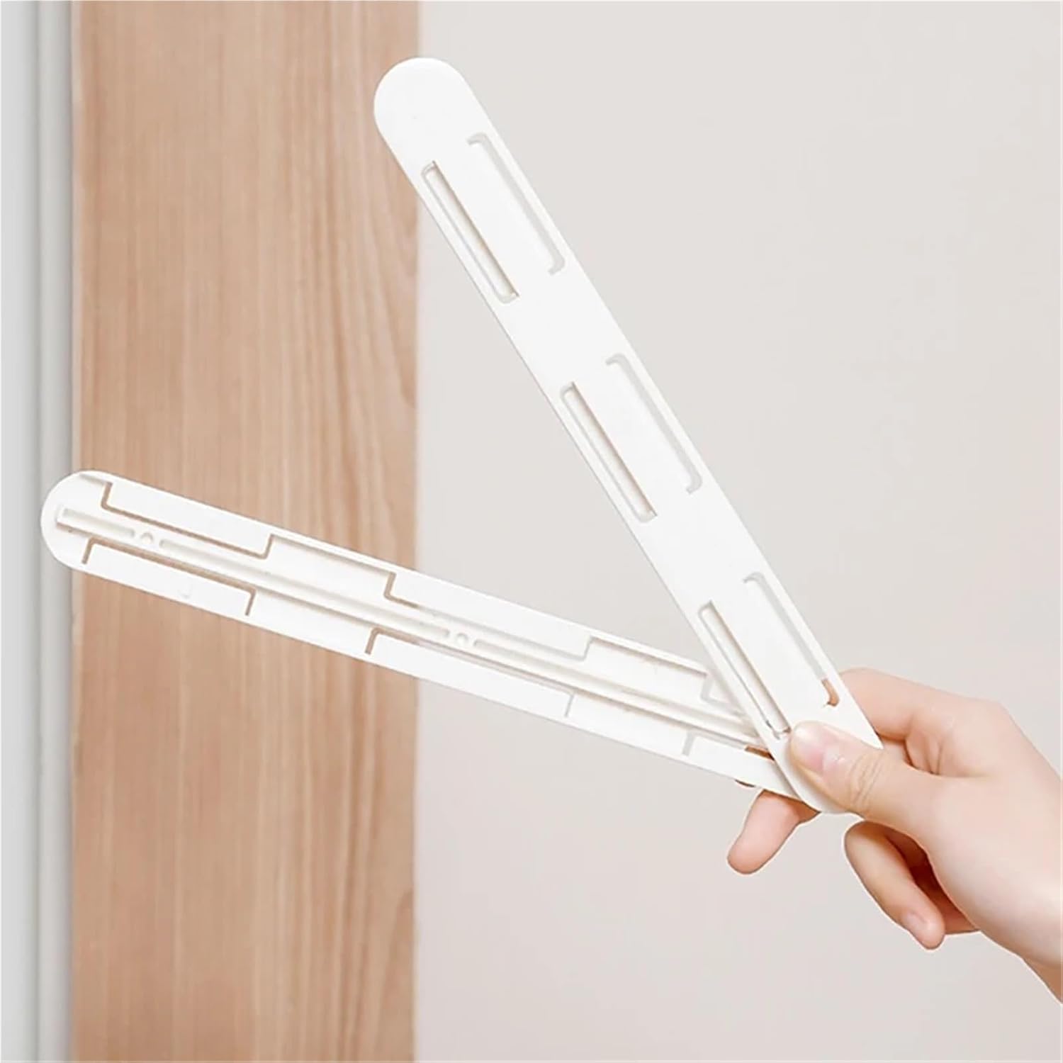 Drawer Slides 2Pcs/Set White Slides Drawer Sliding Rails Bin Tracks for Kitchen Bedroom Closet Pullout Track