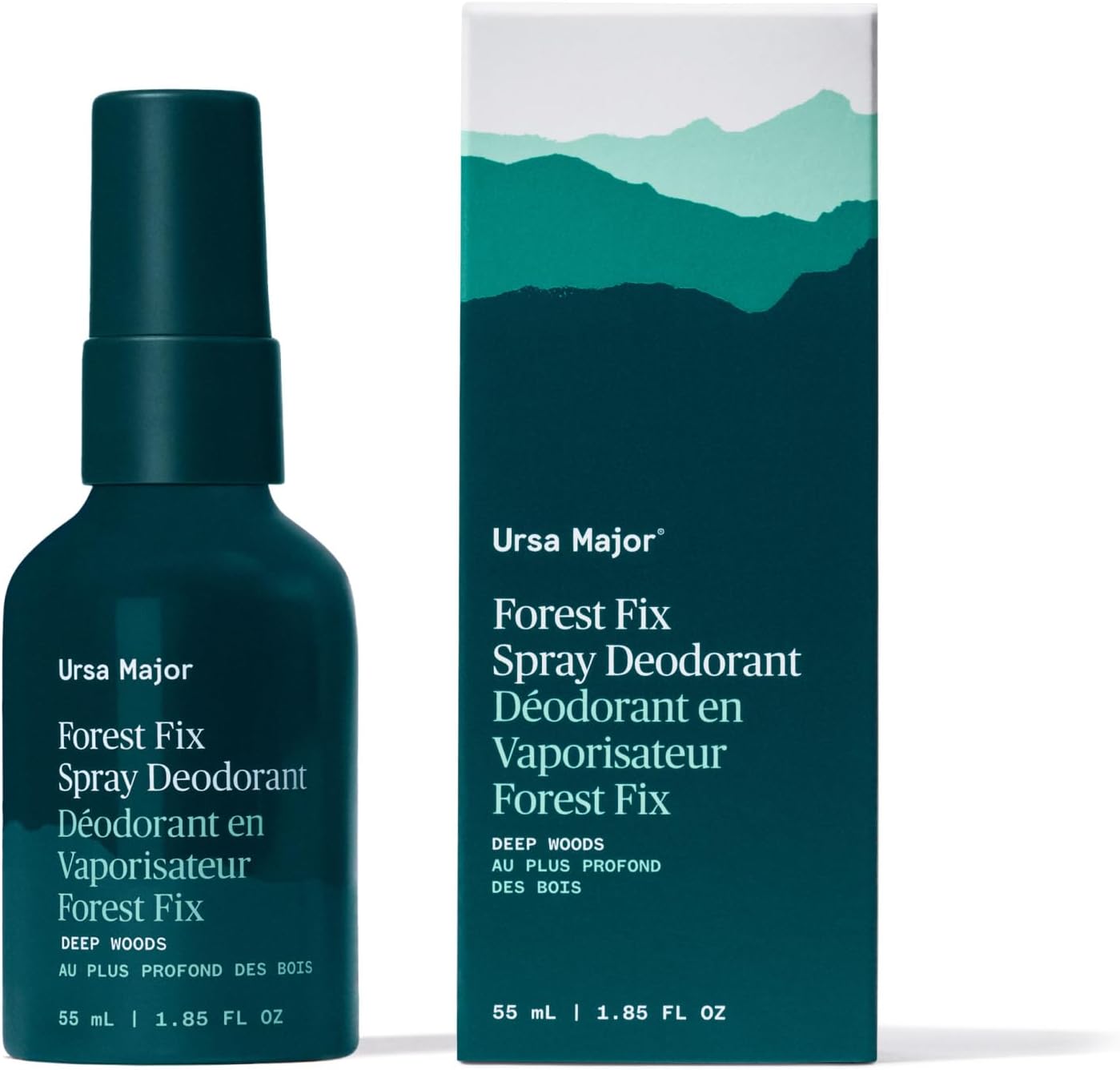 Ursa Major Forest Fix Spray Deodorant | Formerly Known As Sublime Sage | Aluminum-Free & Baking-Soda Free | Vegan, Cruelty-free, Non-Staining | 1.79 ounces