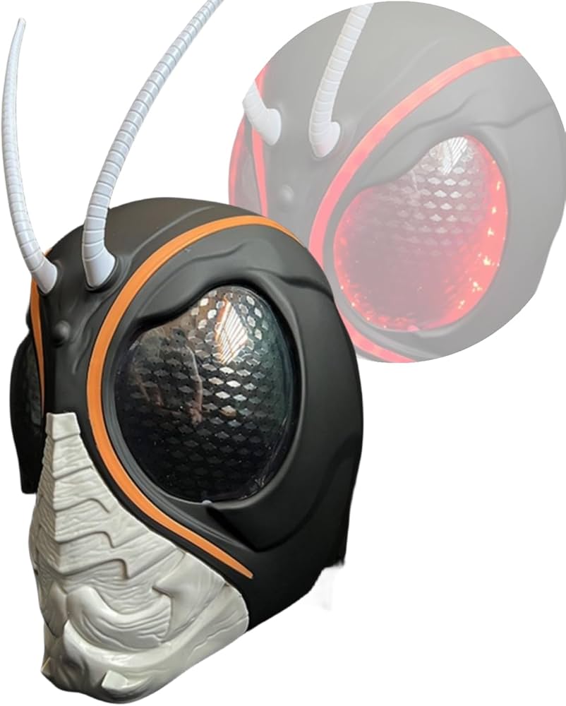 Amazon.co.jp: [Hushan] ヘルメット 仮面ライダーBLACK SUN