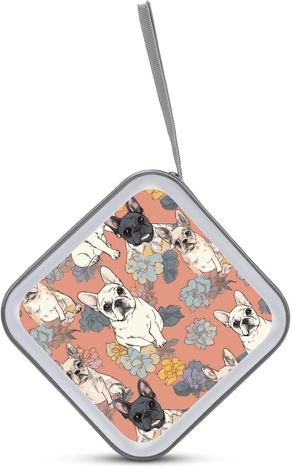 French Bulldog Print CD Case CD Storage Box DVD Sleeves