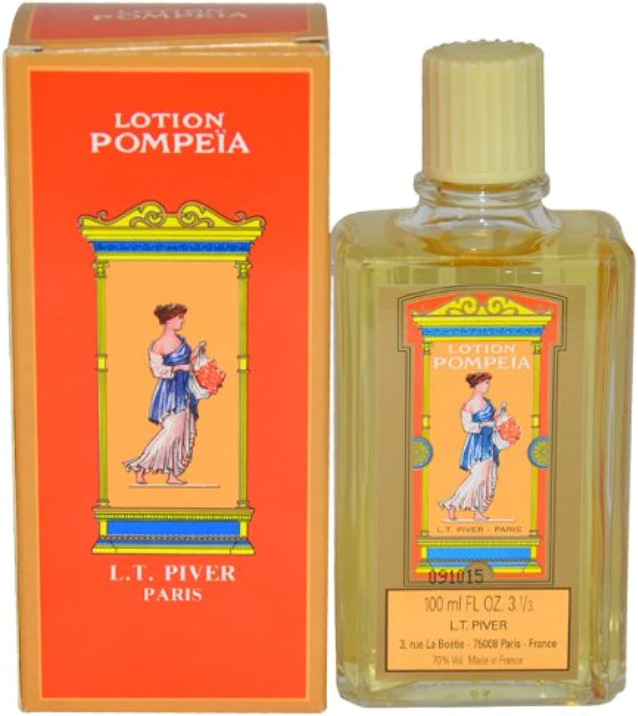 Pompeia by Piver Cologne Splash 9.5 g / 100 ml for Women by Piver