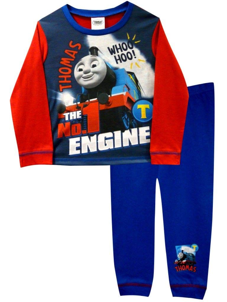 Tdp Textiles Boys Multicoloured Thomas The Tank Engine Whoo Hoo Pyjamas 18-24 Months