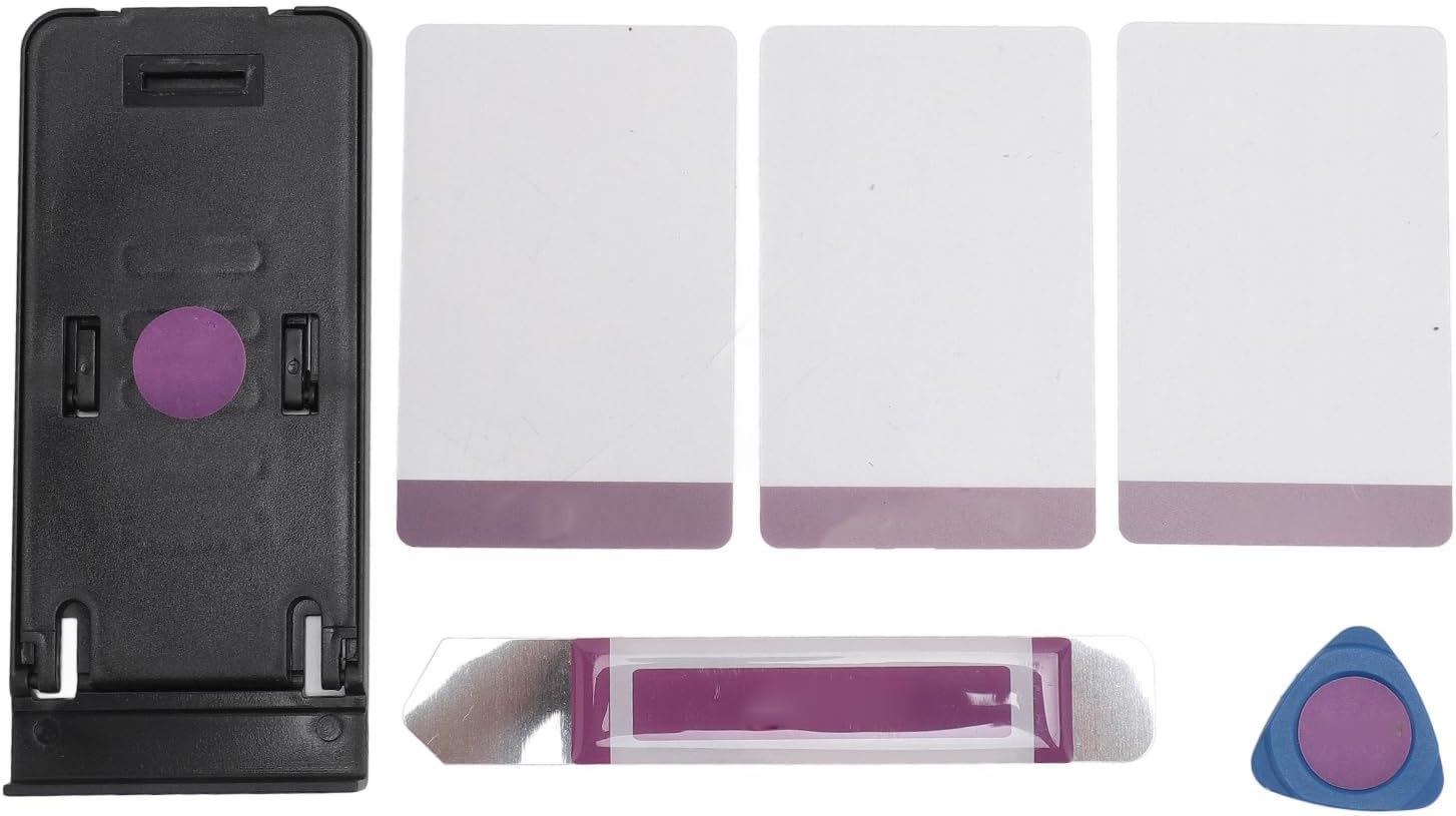 CCYLEZ Back Glass Cover, Back Glass Panel Case Fit Easy with Repair Kit for Z Fold 3 5G F926 (Black)