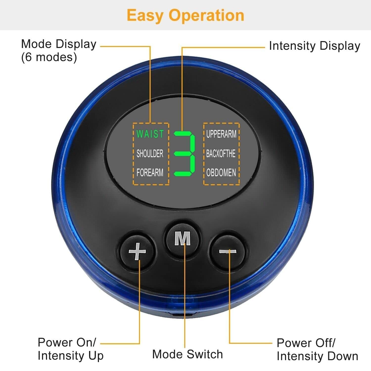 SHOPDART Ems Foot Massager Pain Relief,Electric Ems Massage Machine Mat,Rechargeable Portable Folding Automatic With 8 Mode/19 Intensity For Legs,Body,Hand Device For Men And Women 2