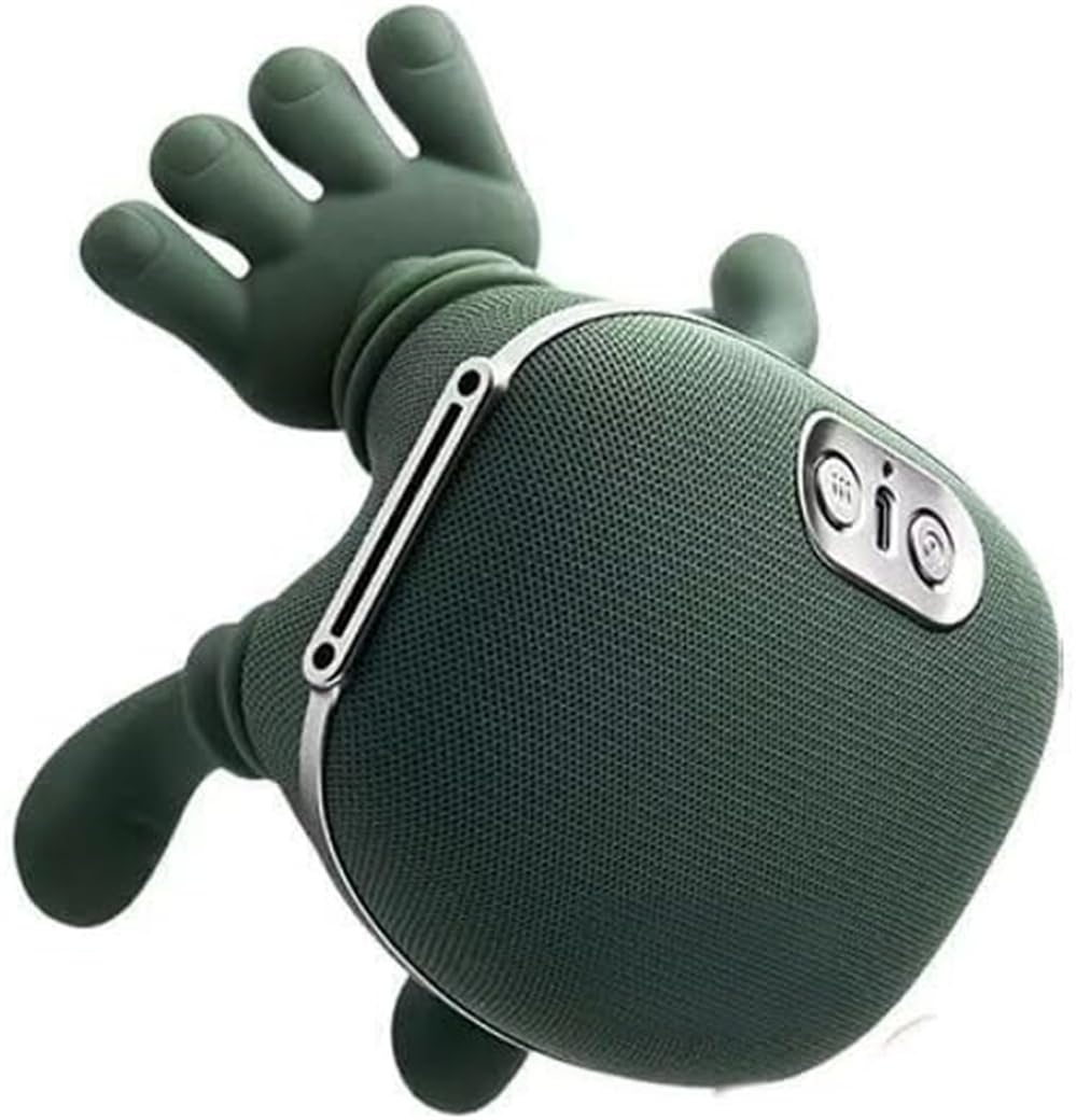 Masseur Chauffant Shiatsu Portable sans Fil pour le Cou et le Dos, Massage Électrique des Tissus Profonds 4D, Design Simulé de la Main Humaine pour Soulager la Douleur