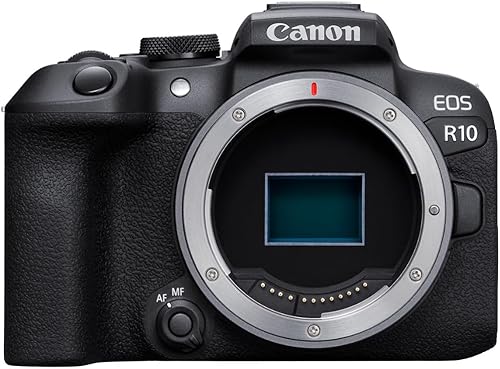 Miniatura 4 de Kit de creador de contenido Canon EOS R10, cámara sin espejo para vlogging con lente RF-S18-45mm F4.5-6.3 IS STM, trípode y micrófono estéreo,