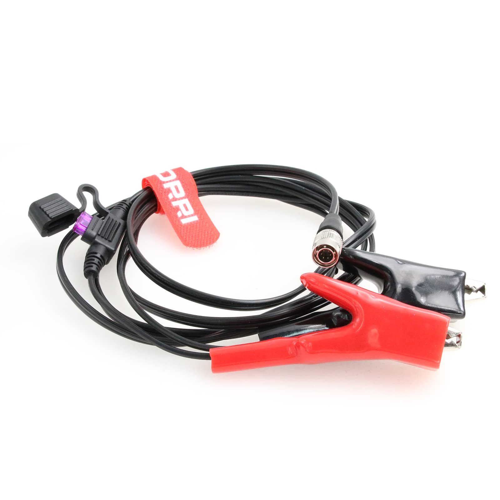 Amazon | DRRI 12V 6ピン ヒロセ ワニ口クランプ付き電源