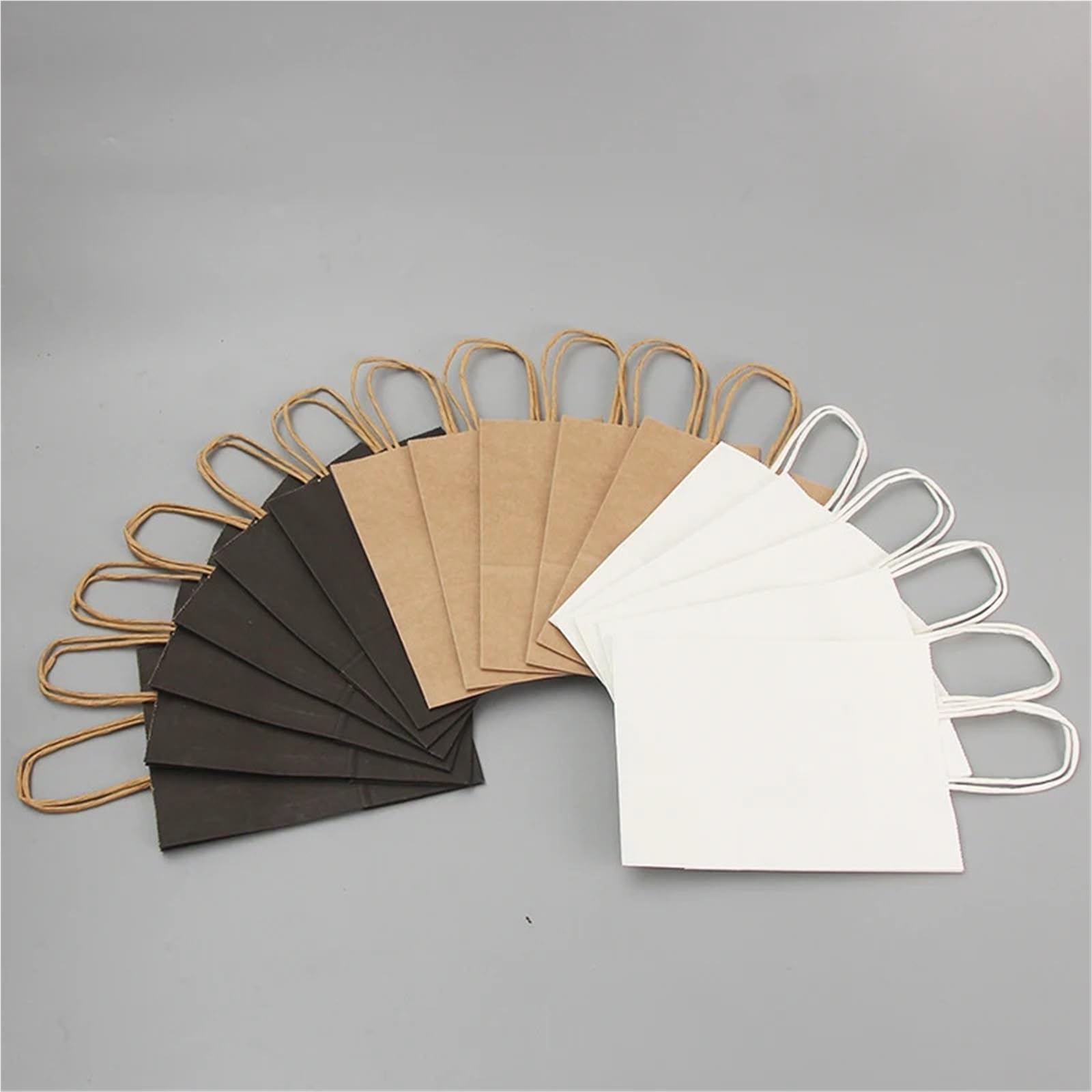 Buste Regalo Borse Kraft sfuse da 25 pezzi con manici