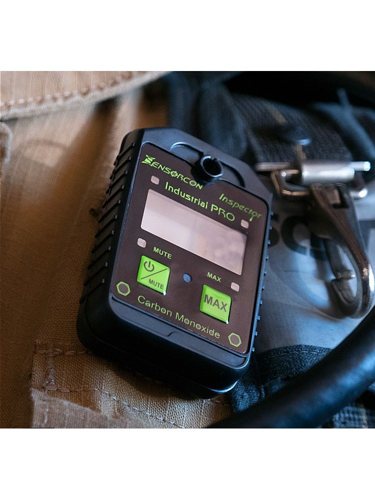 Industrial CO Carbon Monoxide Monitor with Visual, Audible and Vibrating Alerts, Waterproof