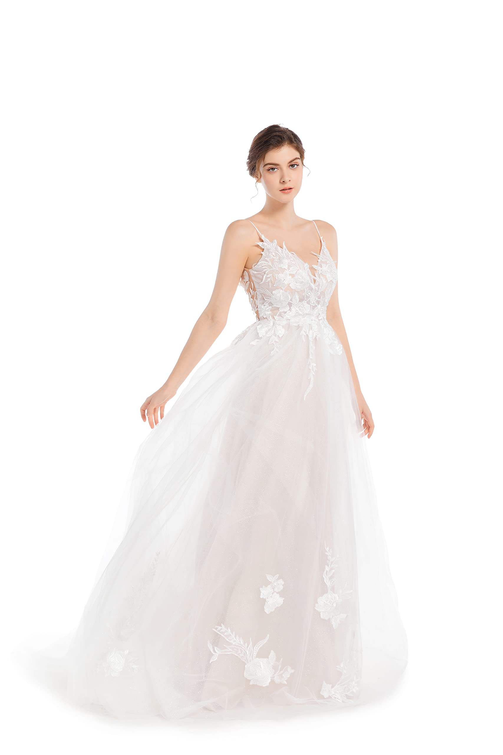 Sorayan Spaghetti Strap Appliques
